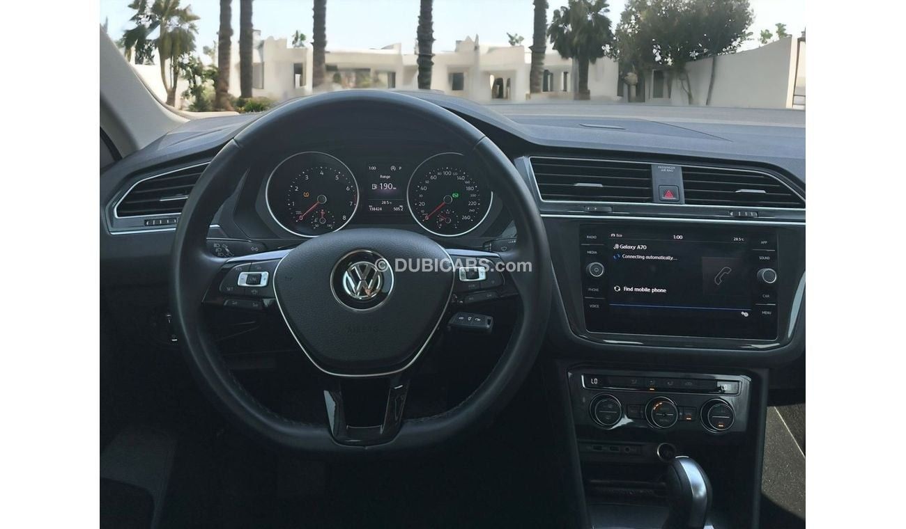 فولكس واجن تيجوان S 1.4L AED 1070 PM |VOLKSWAGEN TIGUAN SE 2.0TC I4 | GCC | FUEL ECONOMICAL | 0% DOWNPAYMENT