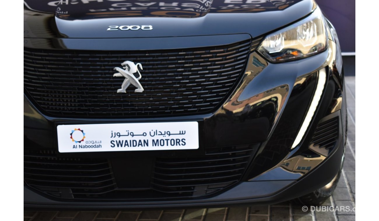 Peugeot 2008 AED 1119 PM ACTIVE 1.2L TC AT GCC MANUFACTURER WARRANTY 2028 OR 100K KM