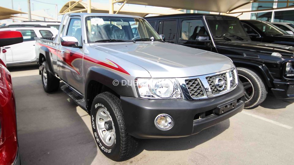 Nissan Patrol Pickup for sale: AED 77,000. Grey/Silver, 2016