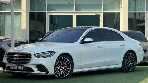 مرسيدس بنز S 580 اكسكلوسيف 4M مرسيدس بنز S580 خليجي فل ابشن صبغ وكاله تشييكات وكاله بحاله ممتازه