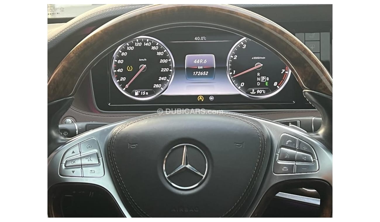 Mercedes-Benz S 500 MERCEDES BENZ S500 AMG 2015 GCC FULL OPTIONS IN PERFECT CONDITION