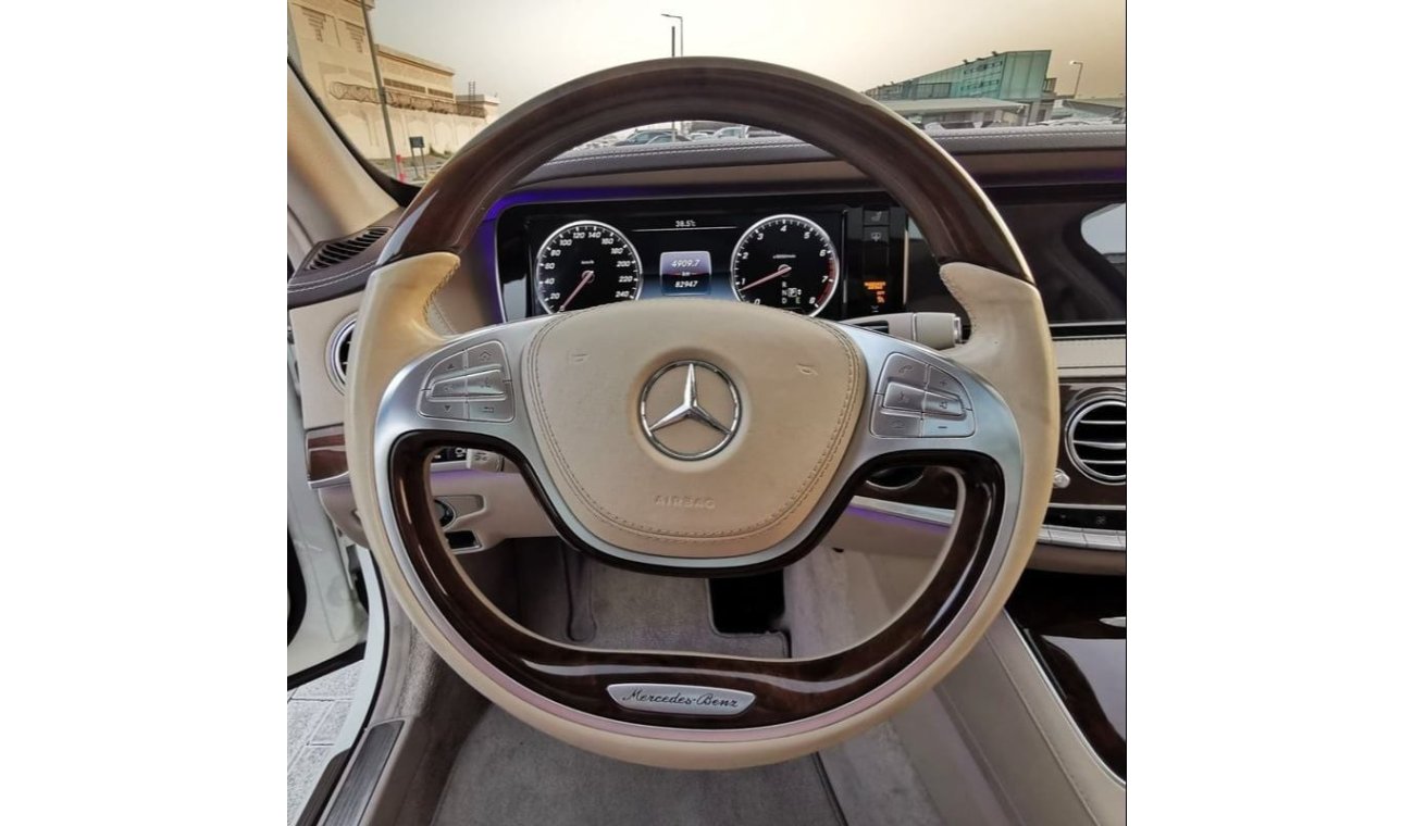 مرسيدس بنز S 550 Mercedes Benz S-550 (4Matic) ( Maybach KIT ) - 2015- White