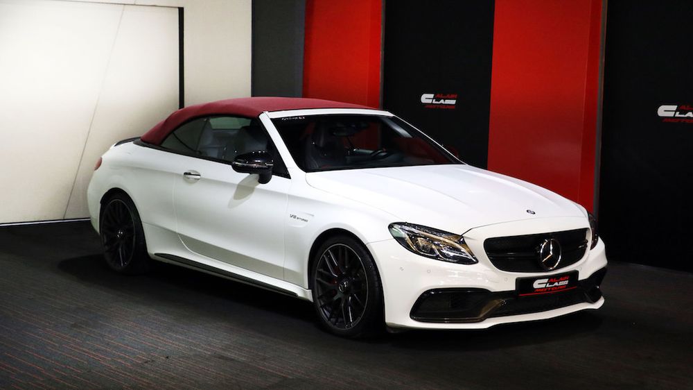 Mercedes Benz C 63 Amg S With Warranty Till 22 For Sale Aed 345 000 White 17