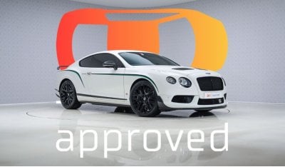 بنتلي كونتيننتال جي تي V8 GT3-R - 1 Year Warranty - Approved Prepared Vehicle