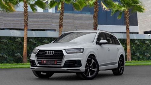 أودي Q7 S-Line | 2,409 P.M  | 0% Downpayment | Excellent Condition!