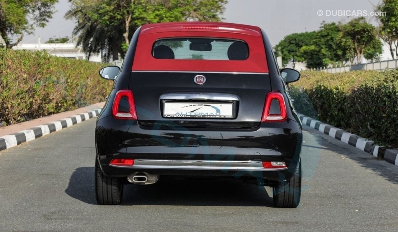 Fiat 500 Cabrio 1.4L FWD , 2024 GCC , 0Km , With 5 Years or 120K Km Warranty @Official Dealer