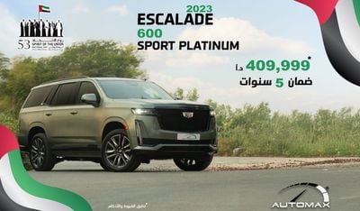 Cadillac Escalade 600 SUV Sport Platinum V8 6.2L , 2023 , 0Km , With 5 Years or 200k Km Warranty