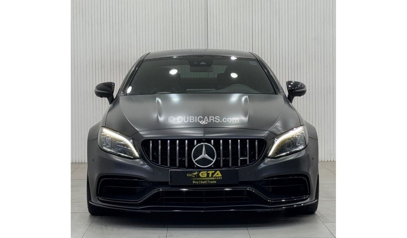 مرسيدس بنز C 63S AMG AMG 2021 Mercedes Benz C63s AMG Coupe, Warranty, Full Service History, Fully Loaded, Low Kms, GCC