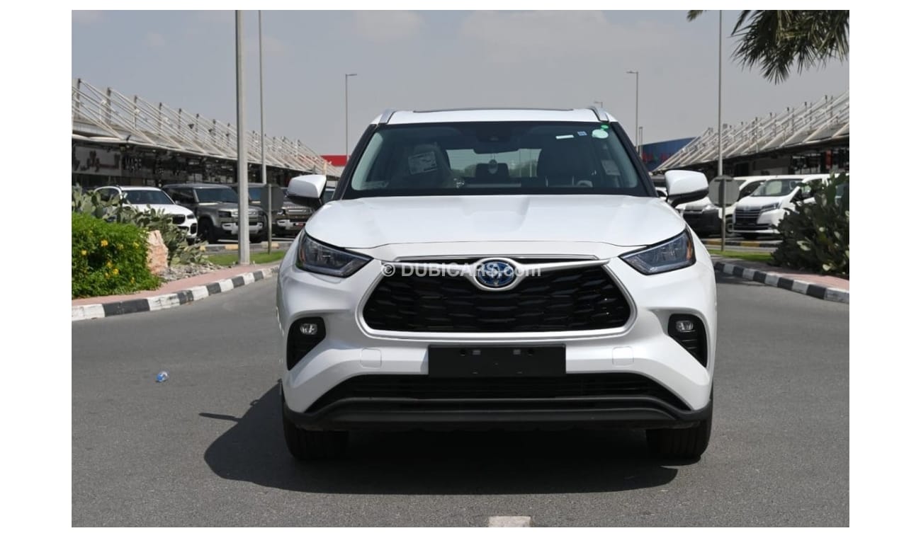 تويوتا هايلاندر GLE 2.5L Hybrid, SUNROOF, ELECTRIC SEAT, MONITOR, BACK CAMERA, MODEL 2023 FOR EXPORT ONLY