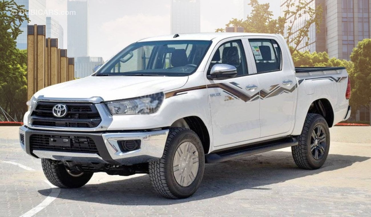 تويوتا هيلوكس 2.7 DC GLX 4X4 PETROL, MANUAL AC, KEY START, MODEL 2024