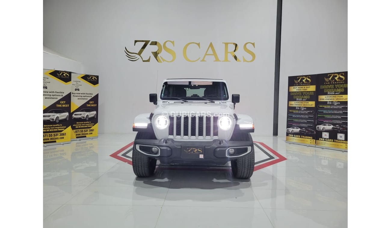 جيب رانجلر AED 1,499 P.M | 2021 JEEP WRANGLER 4XE | PLUG IN HYBRID | 2.0L 4WD | American Specs