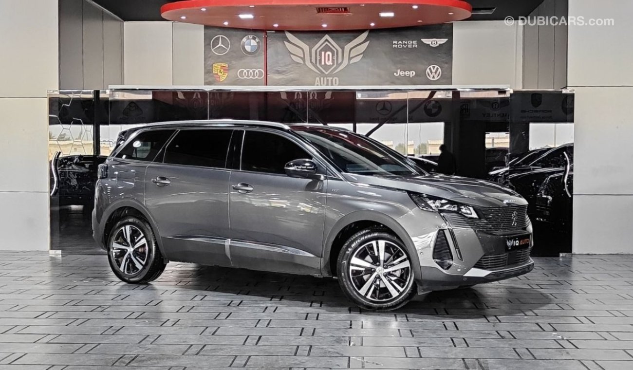 Peugeot 5008 AED 2,000 P.M | 2024 PEUGEOT 5008 GT | AGENCY WARRANTY | SERVICE CONTRACT | 7 SEATS | GCC | 1.6T