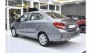 Mitsubishi Attrage EXCELLENT DEAL for our Mitsubishi Attrage ( 2021 Model ) in Grey Color GCC Specs