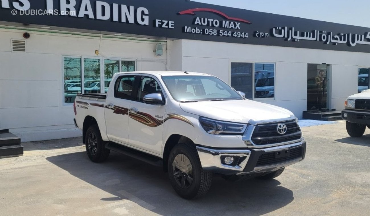 تويوتا هيلوكس Hilux Double Cabin GLX-A/T 2.7L 2024 Model Year Color White