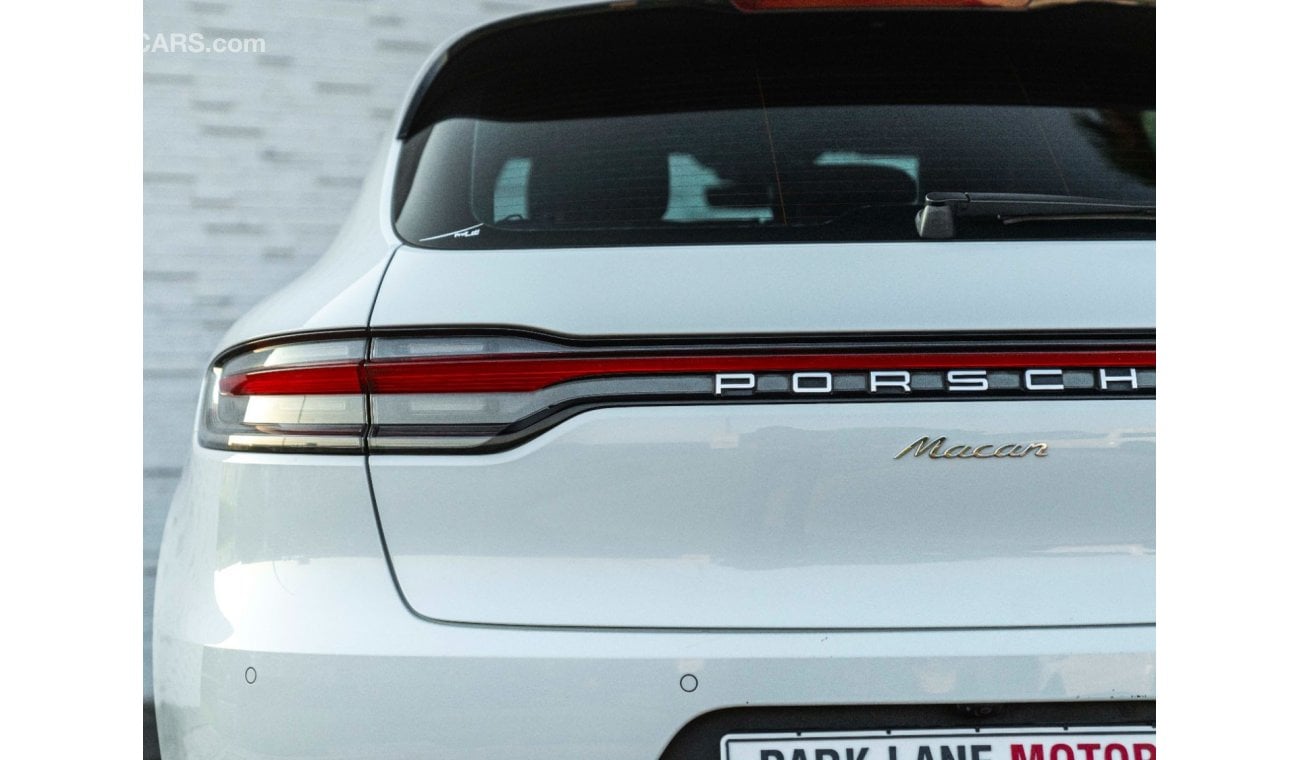 Porsche Macan AED 2,909 PM • MACAN • 2.0L TURBOCHARGED • OFFICIAL PORSCHE SERVICE CONTRACT UNTIL 2027 OR 105K KMS