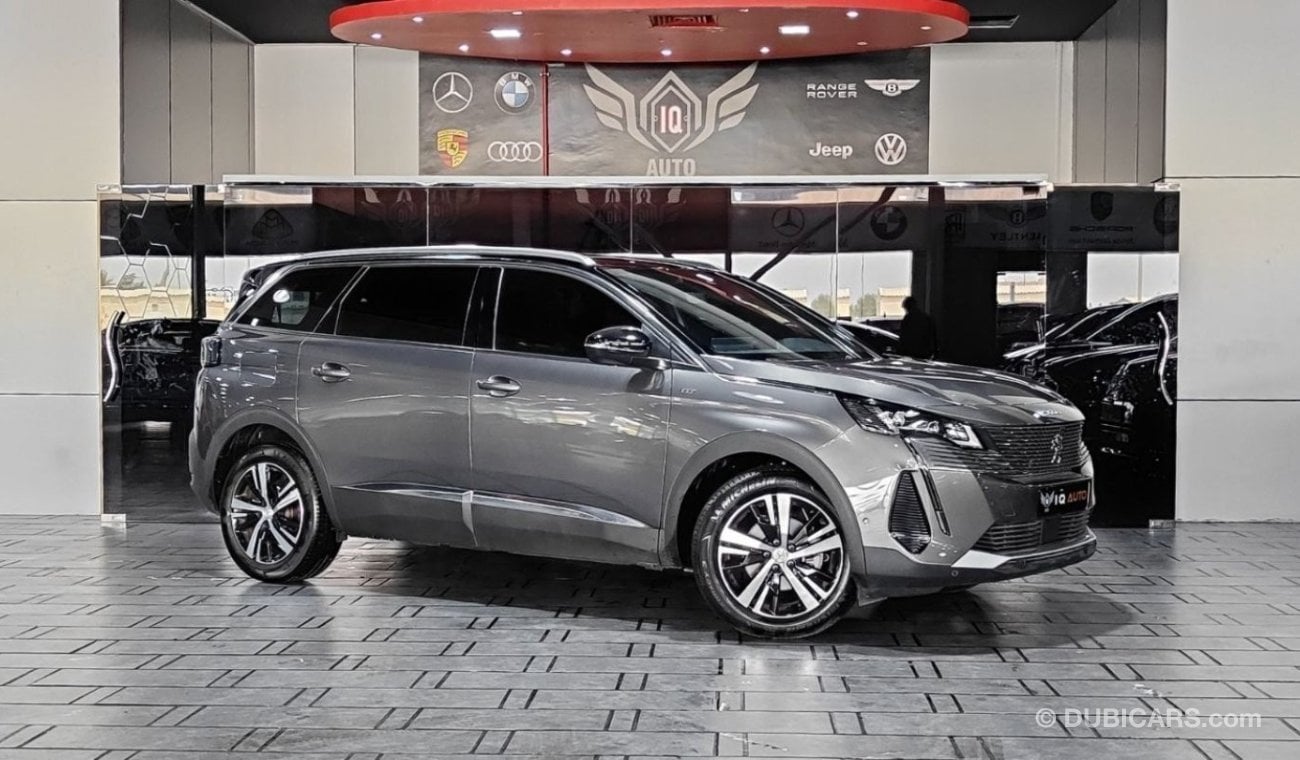 Peugeot 5008 AED 1,900 P.M | 2024 PEUGEOT 5008 GT | AGENCY WARRANTY | SERVICE CONTRACT | 7 SEATS | GCC | 1.6T