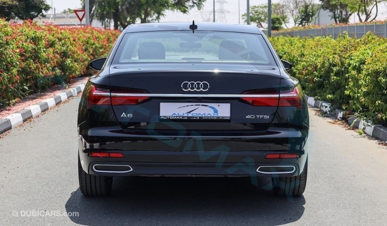 أودي A6 40 TFSI 2.0L I4 FWD , 2023 GCC , With 2 Yrs Warranty & 4 Years Service @Official Dealer