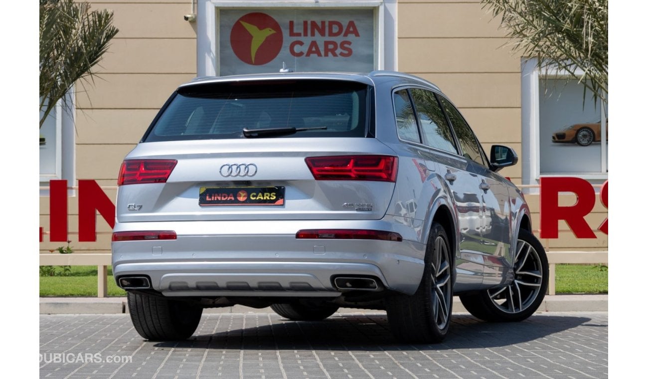 Audi Q7 45 TFSI quattro Audi Q7 45TFSI Quattro (7 SEATER) 2019 GCC under Warranty with Flexible Down-Payment