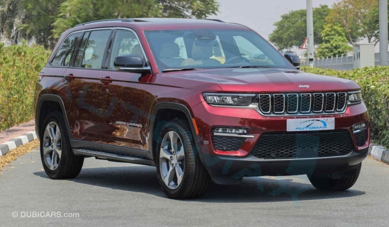 Jeep Grand Cherokee Limited Plus Luxury V6 3.6L 4X4 , 2024 GCC , 0Km , With 3 Years or 60K Km Warranty @Official Dealer