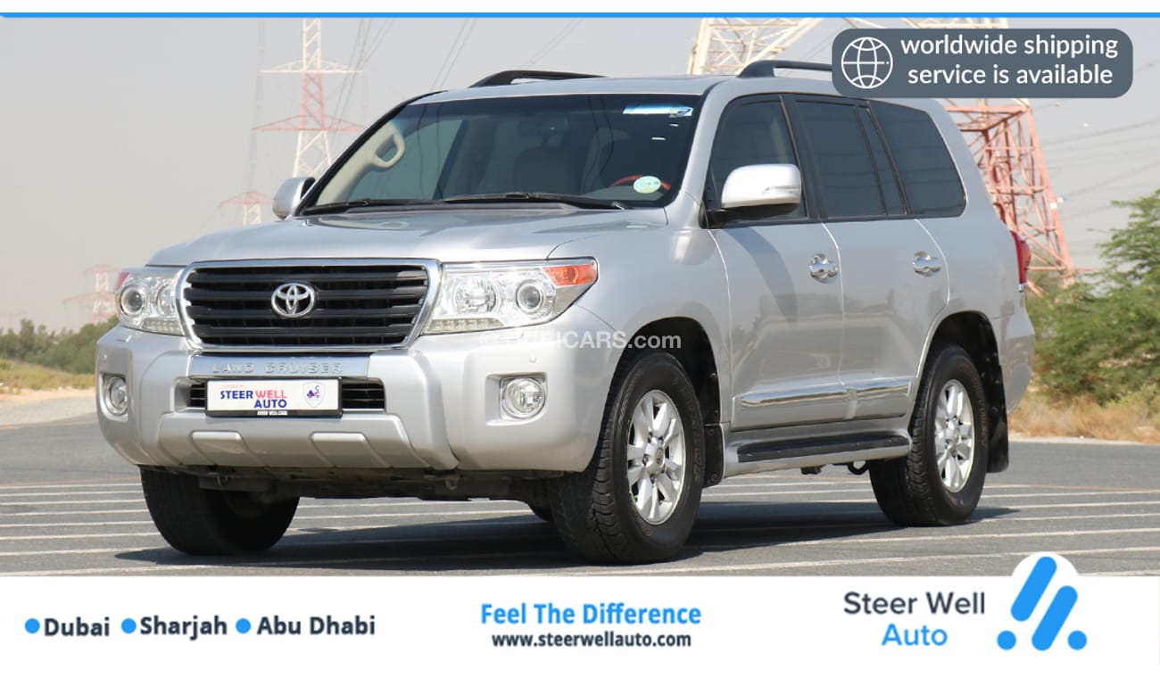 Toyota Land Cruiser | GXR PLUS | V6 | FULL SERVICE HISTORY | SUN ROOF | ORIGINAL PAINT | 2012 | GCC SPECS