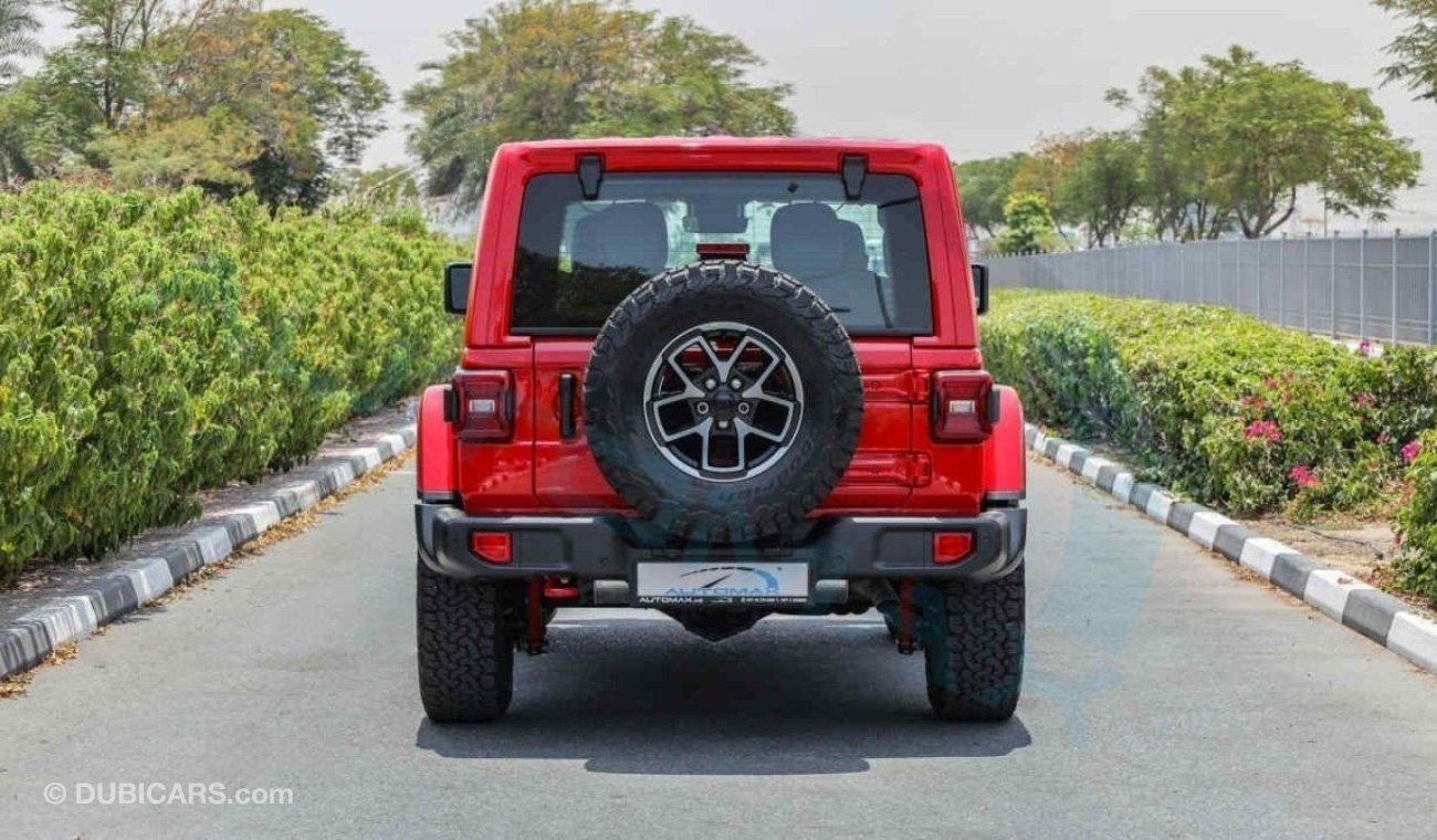 جيب رانجلر Rubicon V6 3.6L 4X4 , 2024 GCC , 0Km , With 3 Years or 60K Km Warranty @Official Dealer