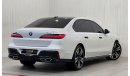 BMW 760Li 2023 BMW 760i xDrive M-Sport, 2028 BMW Warranty, 2029 BMW Service Pack, Fully Loaded, Low Kms, GCC