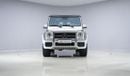 مرسيدس بنز G 63 AMG Edition 463 - 1 Year Warranty - Approved Prepared Vehicle