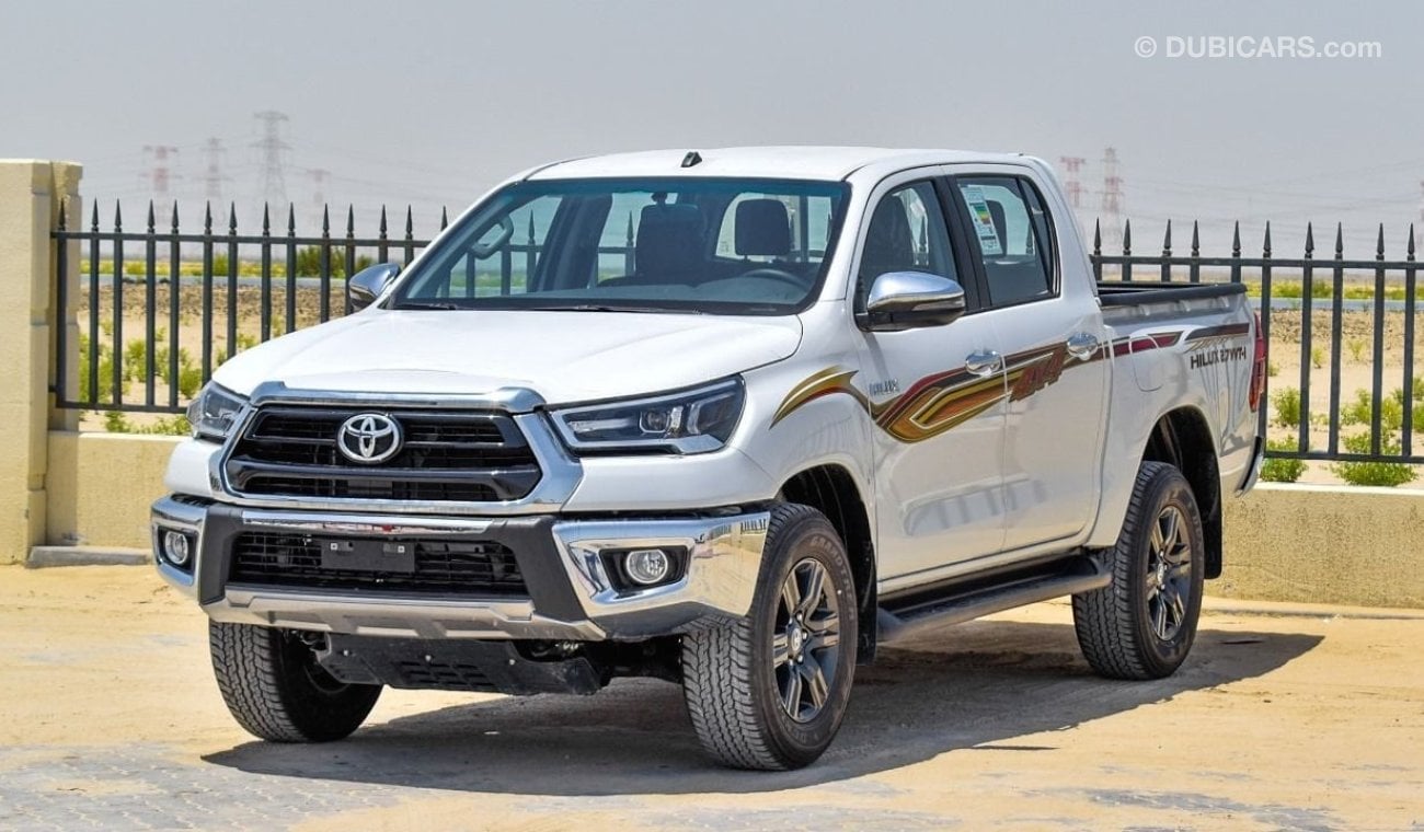 Toyota Hilux 2024 Toyota Hilux Double Cab GLX-S (Full-Option with Key Start) 2.7L 4Cyl Petrol A/T 4x4 Export Only