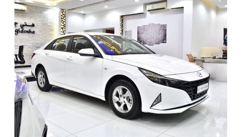 Hyundai Elantra EXCELLENT DEAL for our Hyundai Elantra ( 2023 Model ) in White Color GCC Specs