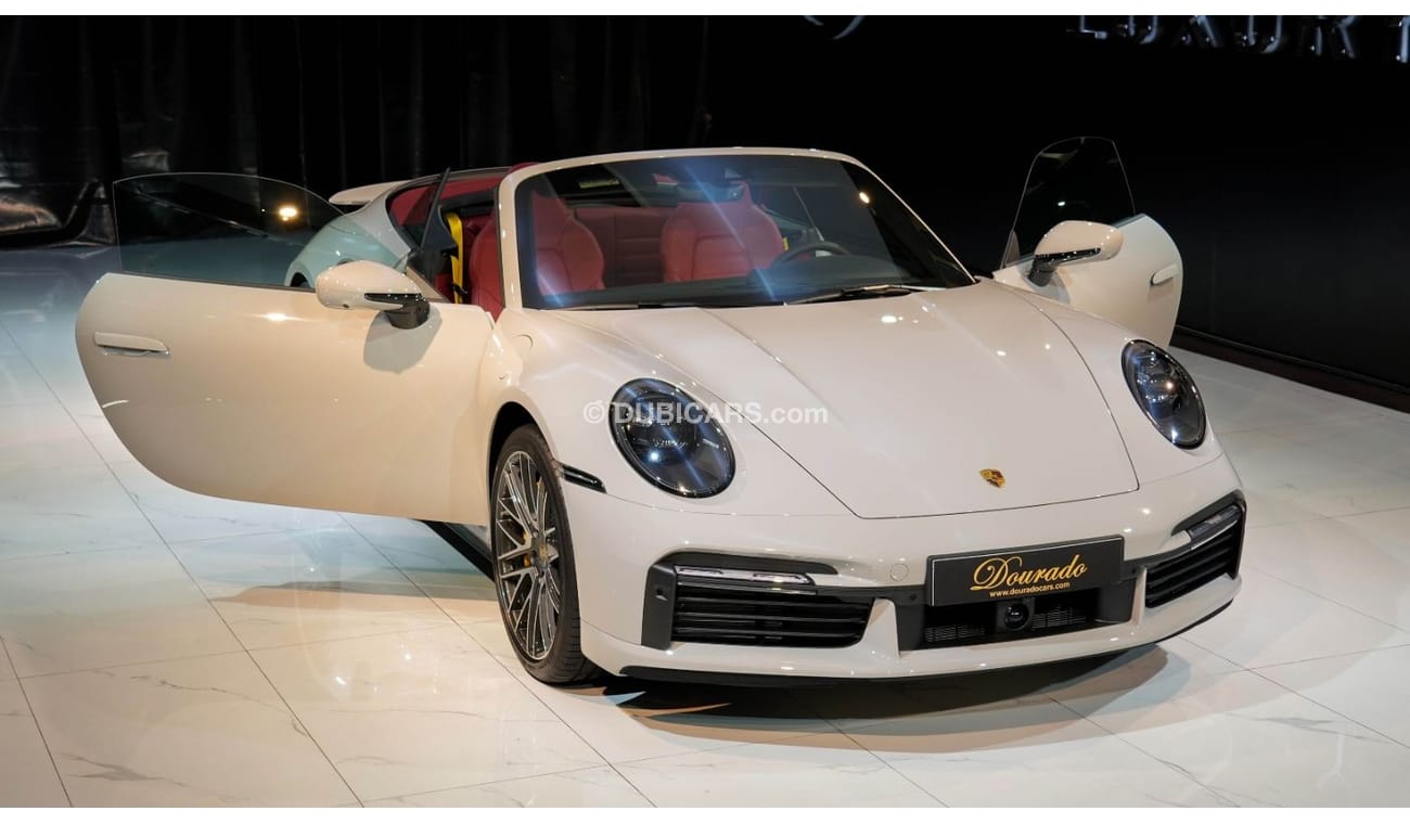 بورش 911 Cabriolet | Brand New | 2024 | Crayon | Interior Red Bordeaux