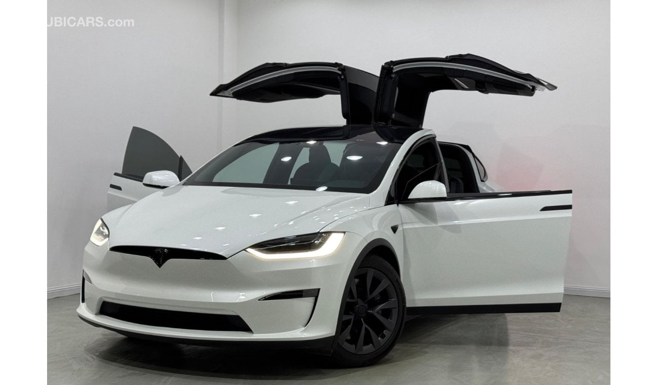 تسلا موديل اكس Long Range 2023 Tesla Model X Long Range, 2028 Tesla Warranty, 2033 Tesla Battery Warranty, Falcon D