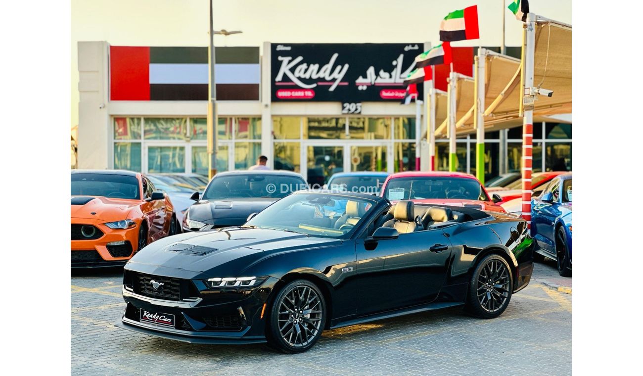 فورد موستانج GT Premium 5.0L (435 HP) Convertible A/T | Monthly AED 3440/- | 0% DP | Digital Cluster | # 10488