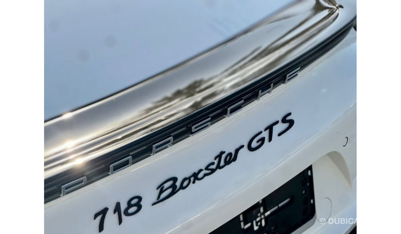 بورش بوكستر جي تي أس Porsche Boxter GTS Fully Loaded Under Warranty Till 2026