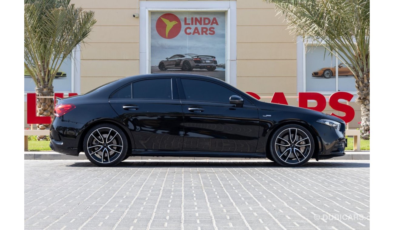 Mercedes-Benz A 35 AMG Premium + Mercedes-Benz A35 AMG 2021 GCC under Warranty with Flexible Down-Payment.