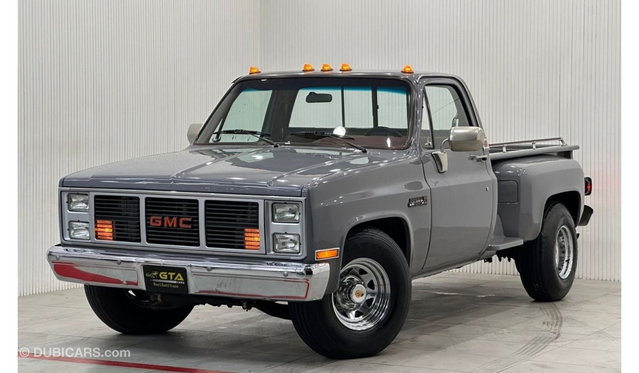 جي أم سي سييرا 1983 GMC Sierra Classic Manual Transmission V8, Fully Restored, 700BHP, LSX Swapped, Build Sheet