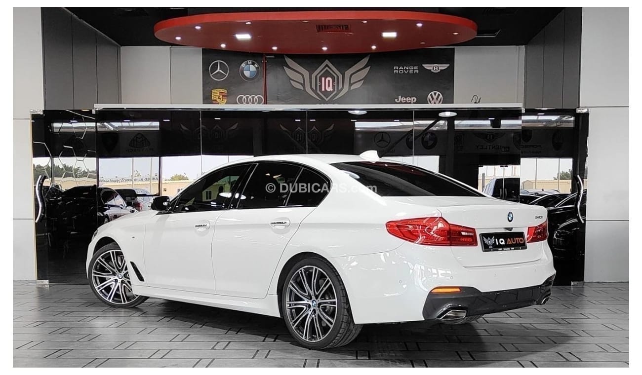 BMW 540i M Sport AED 1,800 P.M | 2018 BMW 540i MSPORT | UNDER WARRANTY | GCC | SUNROOF