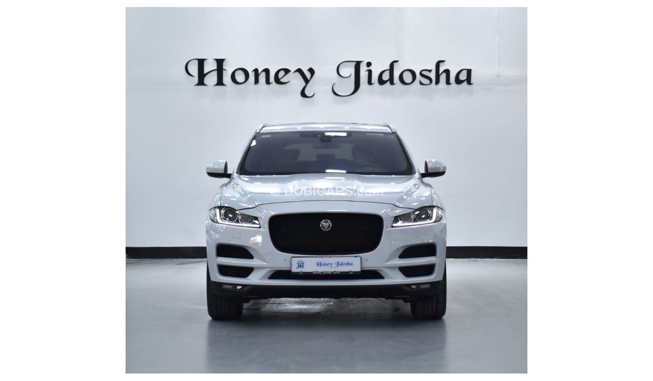 جاكوار F Pace EXCELLENT DEAL for our Jaguar F-Pace 35t AWD ( 2017 Model ) in White Color GCC Specs