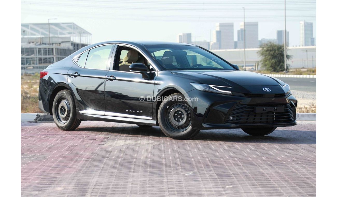 تويوتا كامري 2025 TOYOTA CAMRY LE 2.5 Hybrid - ATTITUDE BLACK inside BLACK | Export Only