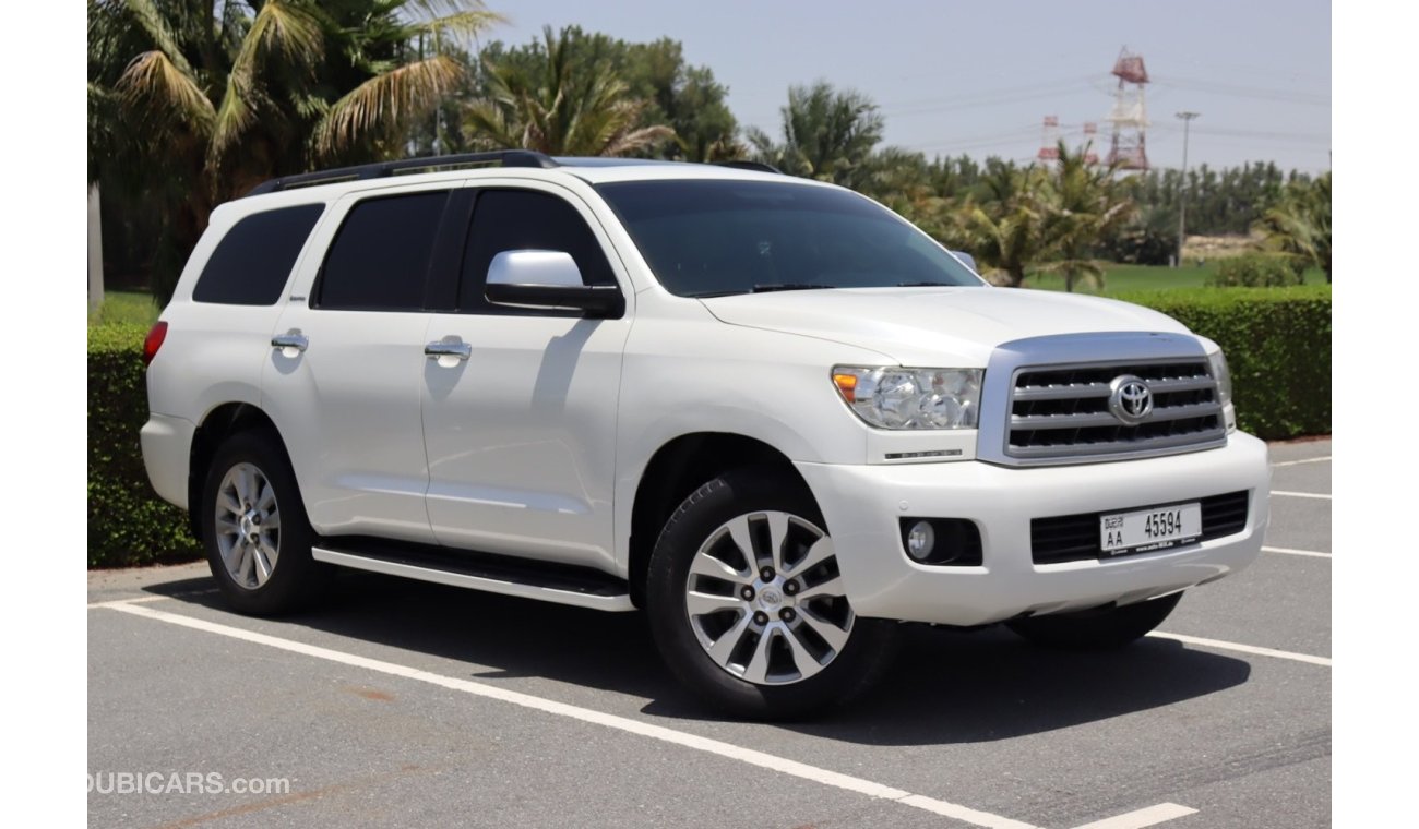 Toyota Sequoia Limited Top TOYOTA SEQUOIA LIMITED / GCC / FREE ACCIDENT / 2013 /