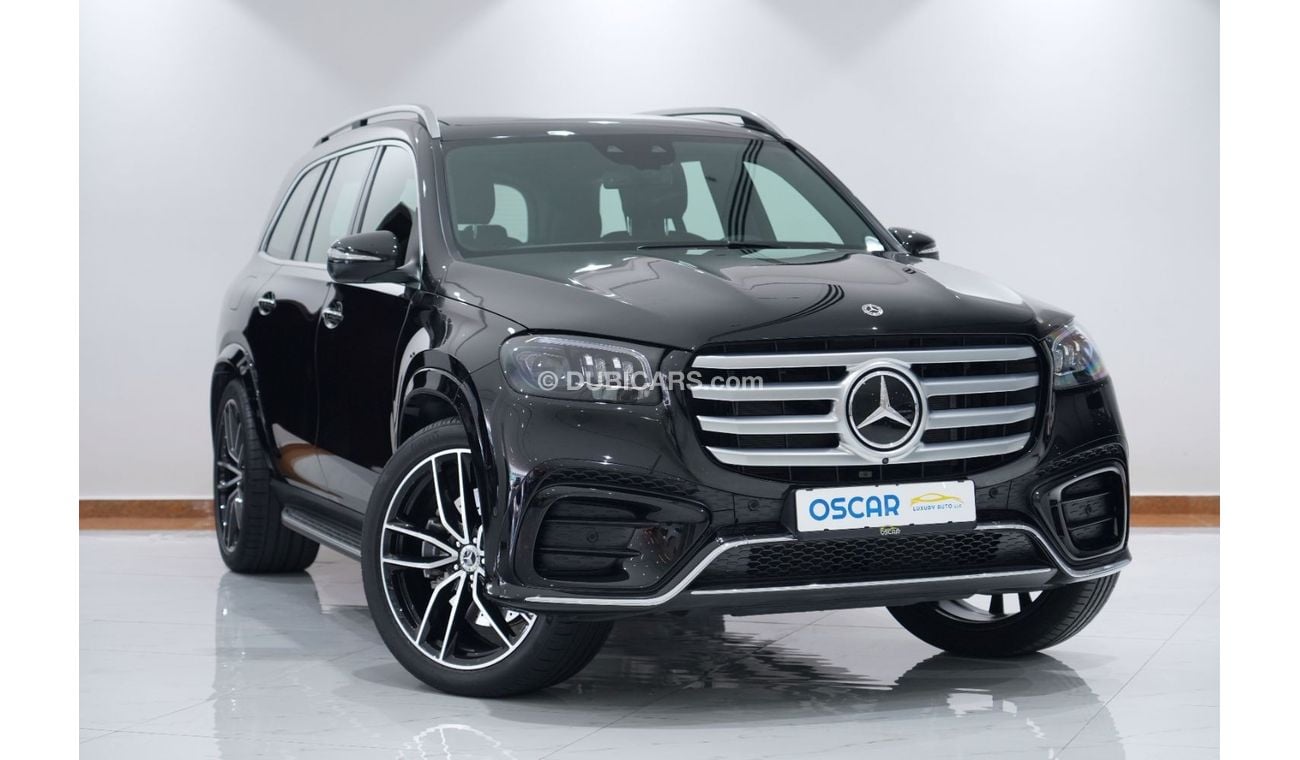 مرسيدس بنز GLS 450 Premium + 3.0L (389 HP) 2024 Mercedes-Benz GLS 450 AMG 4MATIC 3.0TC V6 4WD GCC Gargash Warranty Serv