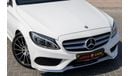 Mercedes-Benz C200 Mercedes-Benz C200 AMG Pack 2017 GCC under Warranty with Flexible Down-Payment.