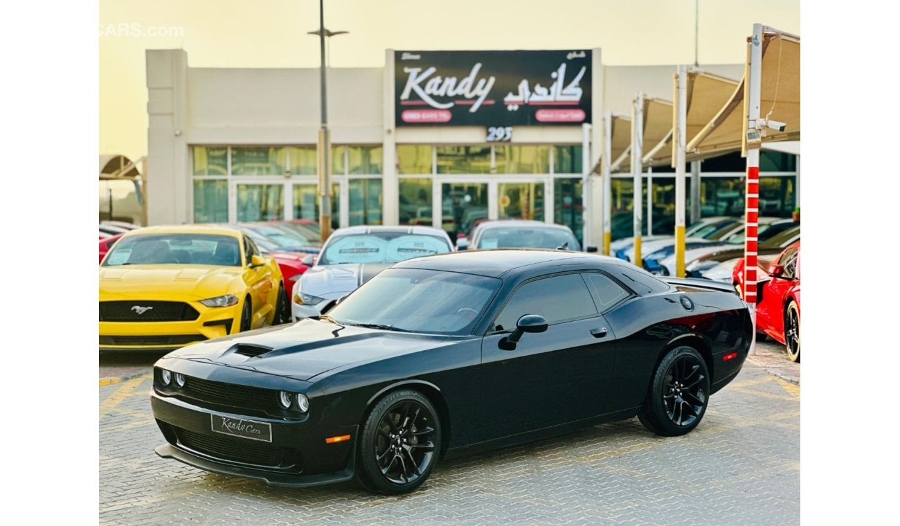 Dodge Challenger SRT ScatPack | Monthly AED 1890/- | 0% DP | Custom Leather Seats | Touch Screen | # 43450