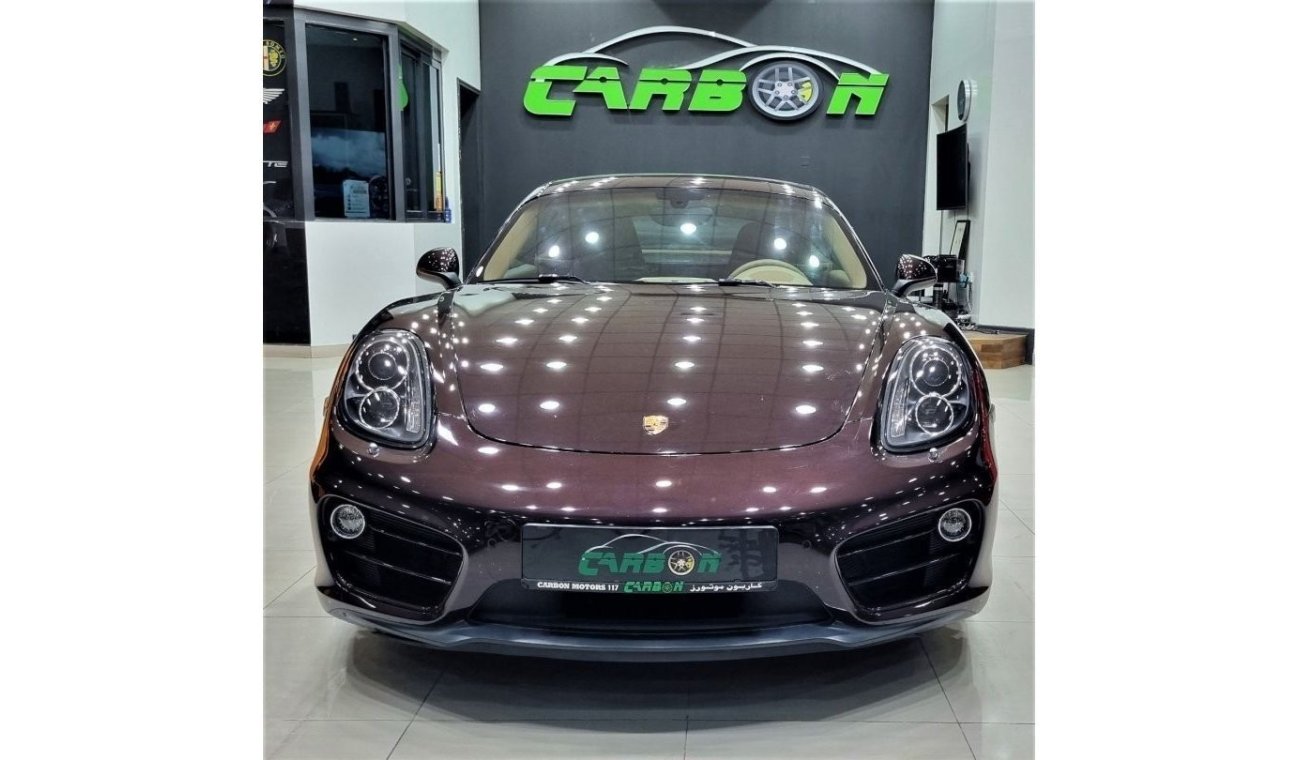 Porsche Cayman Std PORSCHE CAYMAN 2014 GCC IN BEAUTIFUL CONDITION FOR 145K AED