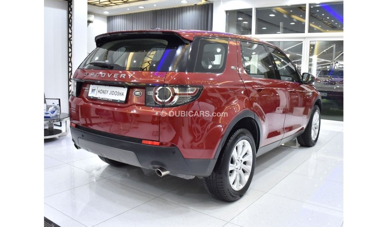 لاند روفر دسكفري سبورت EXCELLENT DEAL for our Land Rover Discovery Sport SE Si4 ( 2016 Model ) in Red Color GCC Specs