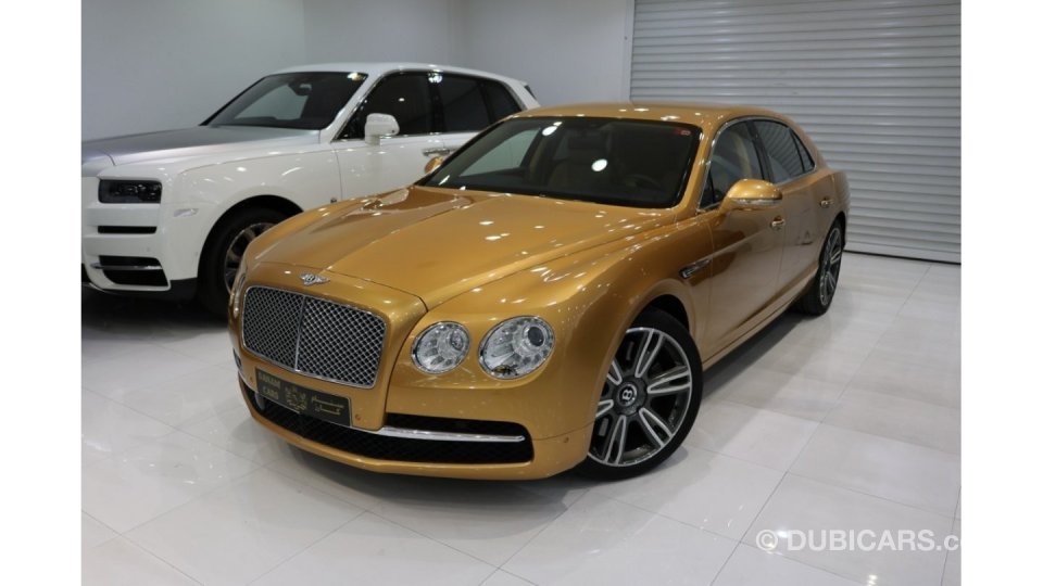 Bentley Continental Flying Spur 14 53 000kms Only Gcc Specs New Arrival For Sale Aed 269 000 Gold 14