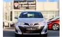 Toyota Yaris SE 1.3L (98 HP) hatchback Toyota Yaris 2019 GCC accident free in excellent condition 725 P.M