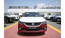 سوزوكي بالينو Suzuki Baleno 1.5L Petrol, Hatchback, FWD, 5Doors, Model 2024 Color Red