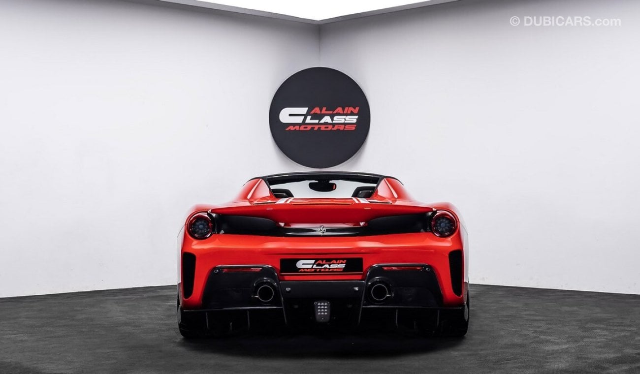 Ferrari 488 Pista Spider 2020 - GCC - Under Service Contract