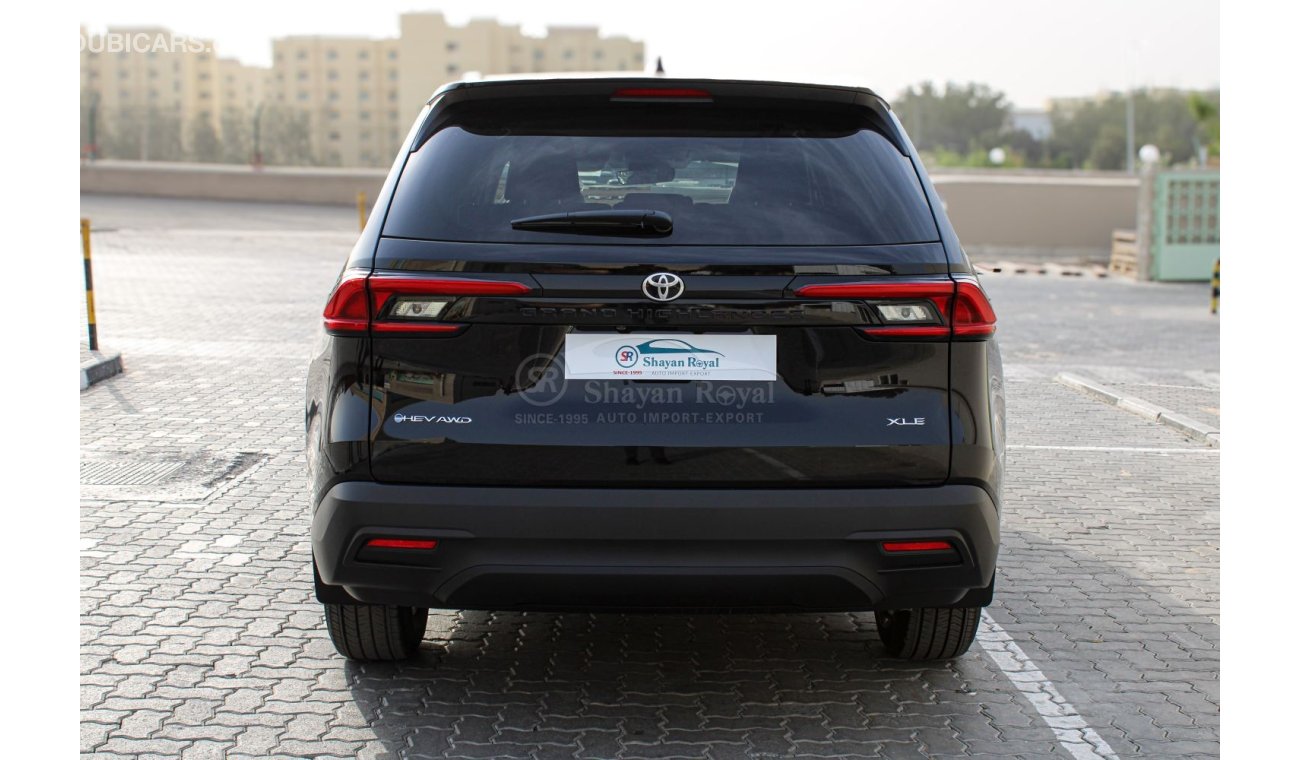 تويوتا جراند هايلاندر LHD XLE 2.5L HYBRID AWD AT 2024MY