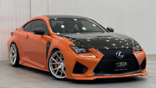 لكزس RC F F-Performance 5.0L (470 HP) 2015 Lexus RC F-Sport Coupe, AL-Futtaim Agency Service Package, Full Age